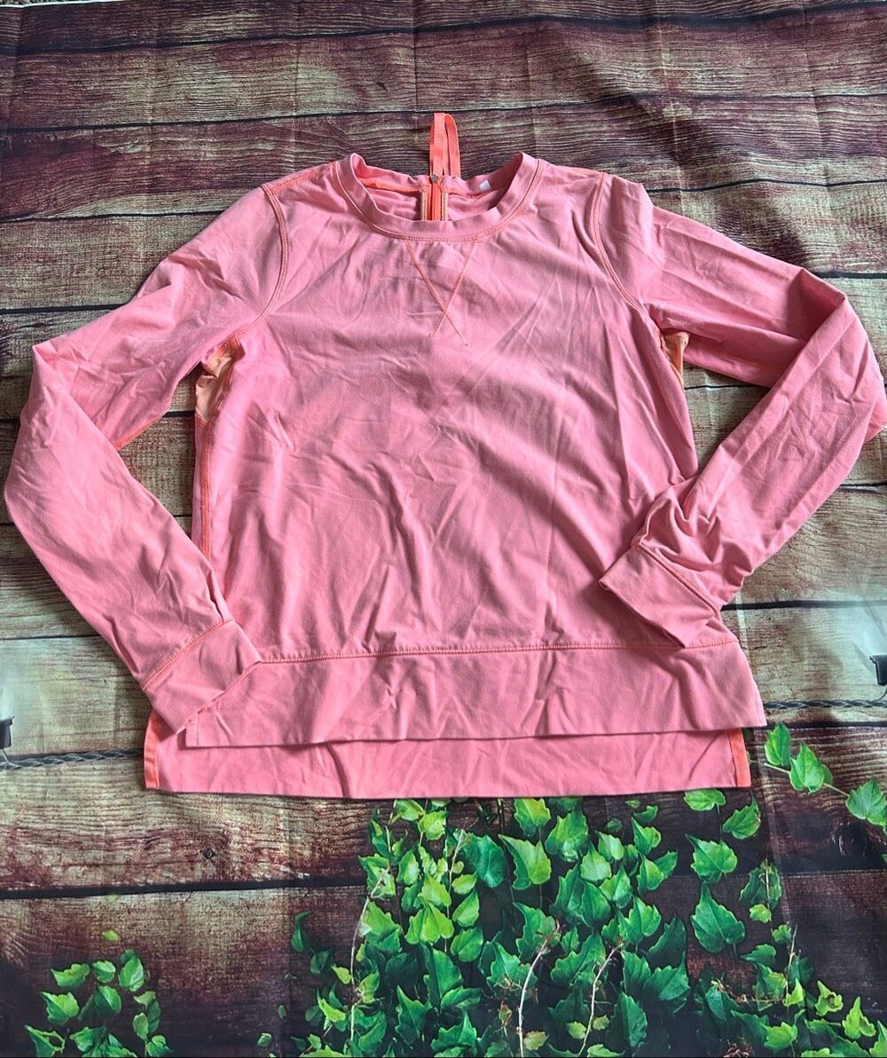 Lululemon Run Warm up Crew Long Sleeve Size 6